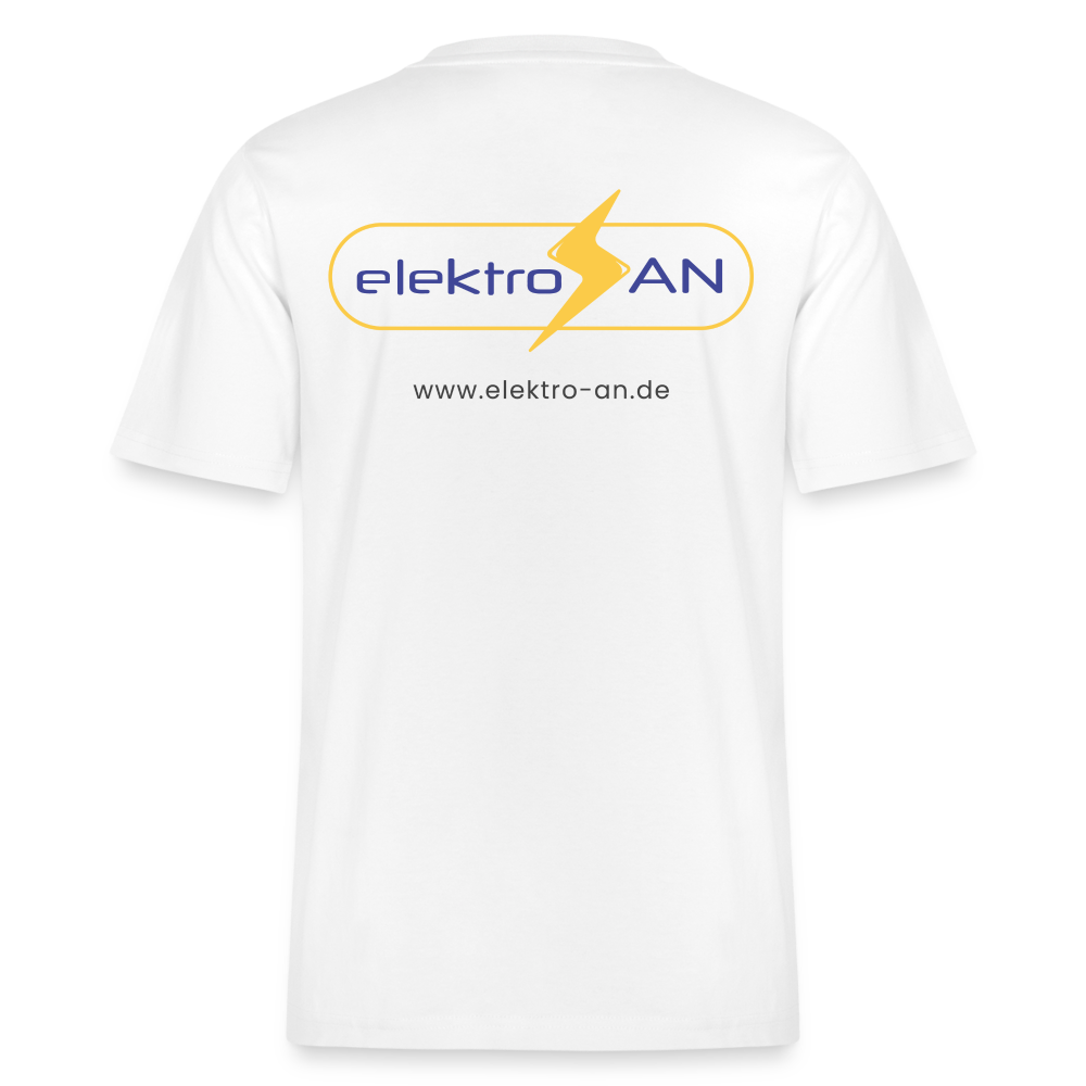 Elektro AN | T-Shirt  grau/weiß - weiß