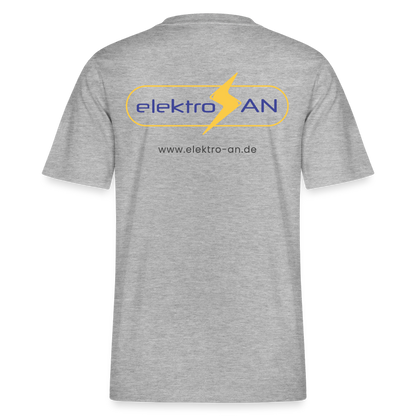 Elektro AN | T-Shirt  grau/weiß - Grau meliert