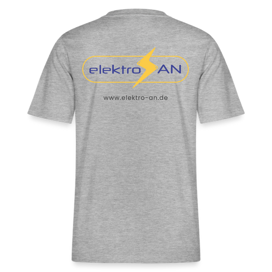 Elektro AN | T-Shirt  grau/weiß - Grau meliert